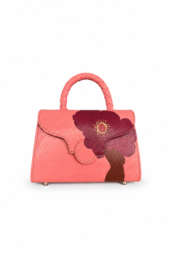 Meridian Maco - Peach Hand-painted