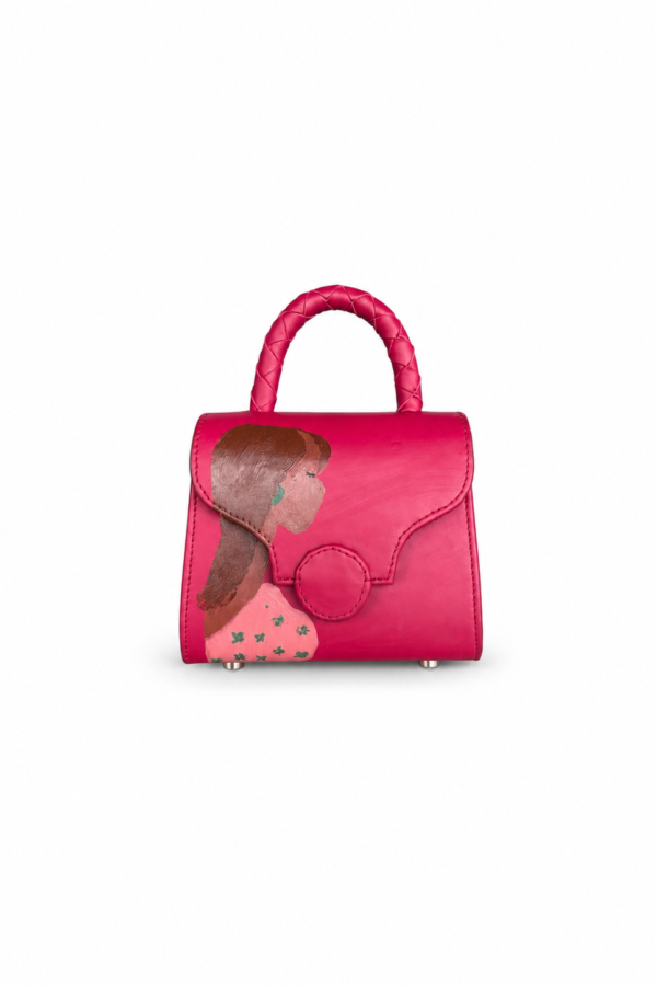 Meridian - Pink Hand-painted