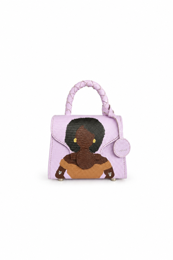 Meridian - Lilac Handpainted (Nsibidi tattoo)