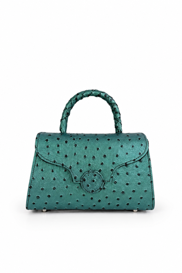 Meridian Maco - Green Ostrich